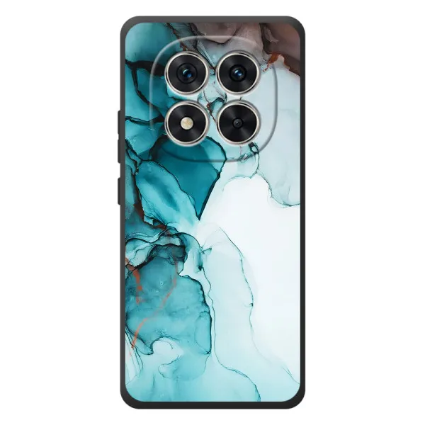 Чехол с принтом «Бирюзовый мрамор» для Xiaomi Redmi Note 15 Pro Чехол с принтом «Бирюзовый мрамор» для Xiaomi Redmi Note 15 Pro