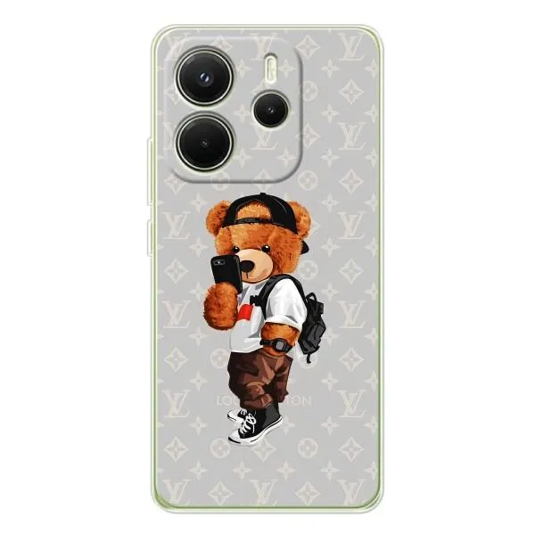 Чехол с принтом «Мишка Луи» для Xiaomi Redmi Note 15