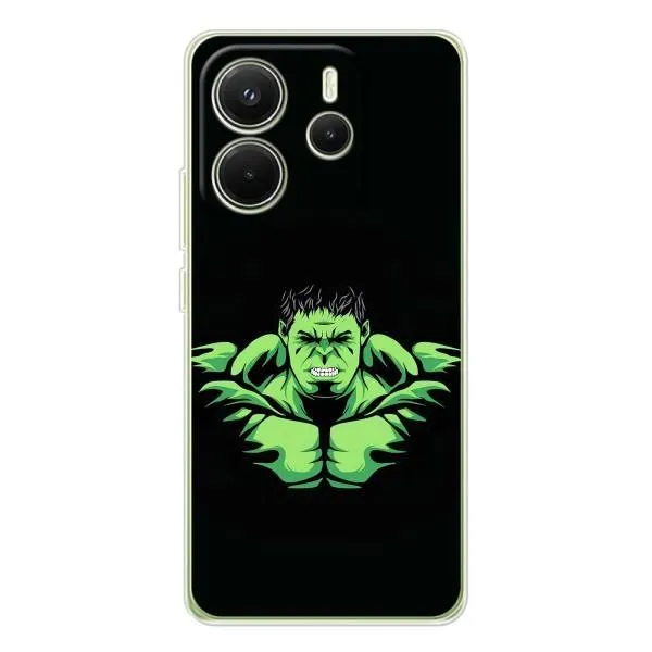 Чохол з принтом «Зелений Халк» для Xiaomi Redmi Note 15 Чохол з принтом «Зелений Халк» для Xiaomi Redmi Note 15
