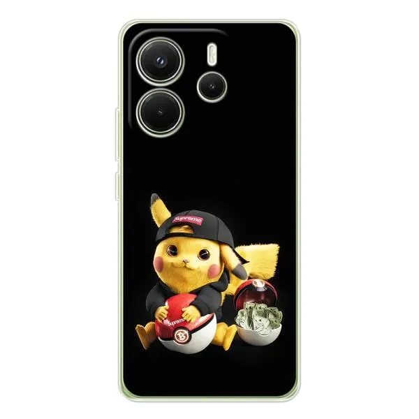 Чохол з принтом «Пикачу» для Xiaomi Redmi Note 15