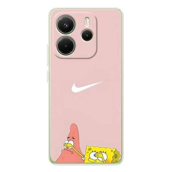 Чехол с принтом «Патрик и Губка» для Xiaomi Redmi Note 15 Чехол с принтом «Патрик и Губка» для Xiaomi Redmi Note 15