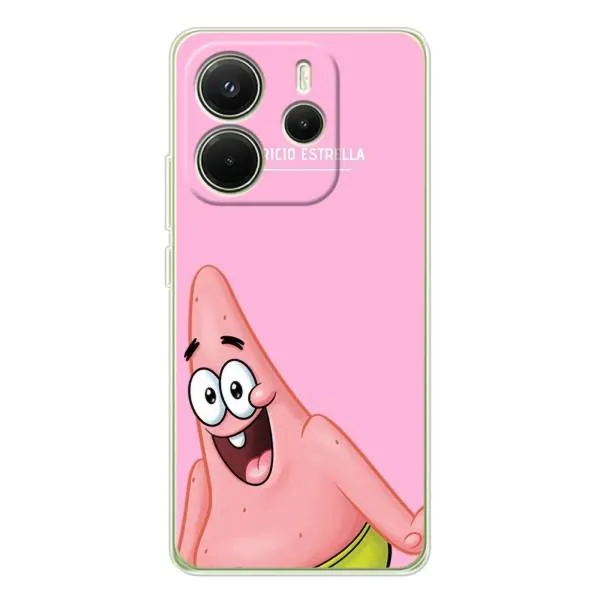 Чехол с принтом «Персонаж Патрик» для Xiaomi Redmi Note 15 Чехол с принтом «Персонаж Патрик» для Xiaomi Redmi Note 15