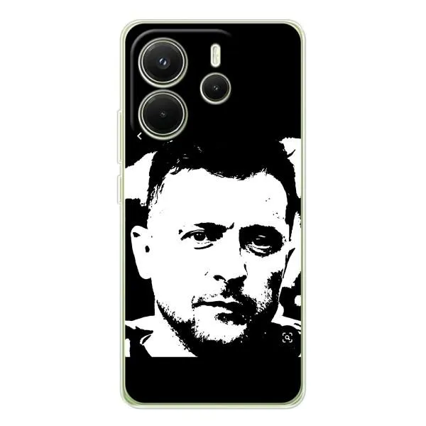 Чехол с принтом «Зеленский АРТ» для Xiaomi Redmi Note 15