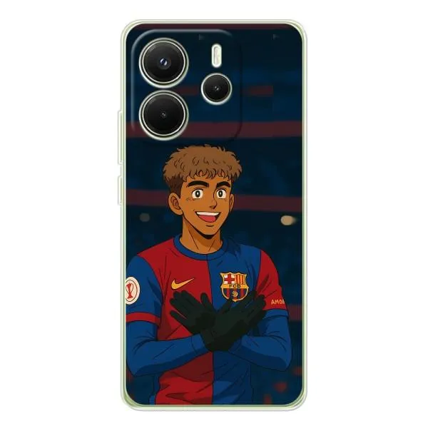 Чехол с принтом «Футболист Ямаль» для Xiaomi Redmi Note 15