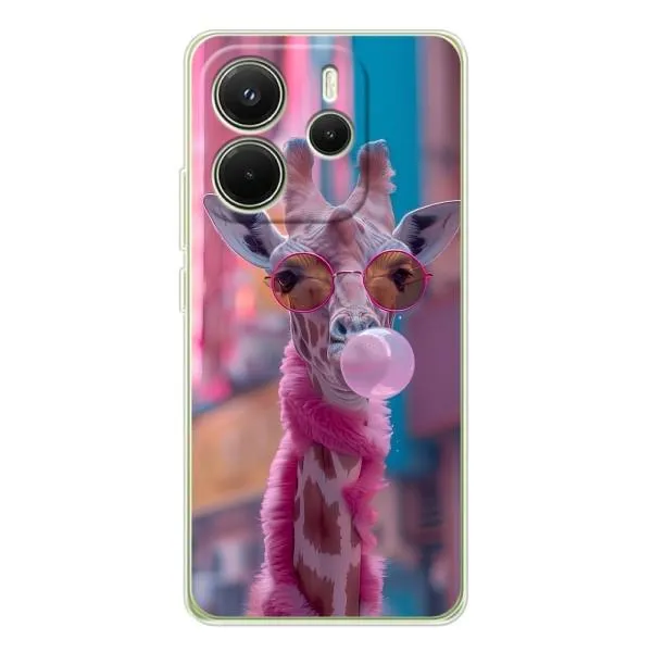 Чохол з принтом «Стильна жирафа» для Xiaomi Redmi Note 15 Чохол з принтом «Стильна жирафа» для Xiaomi Redmi Note 15
