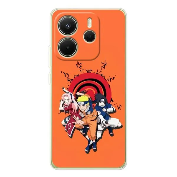 Чехол с принтом «команда Наруто» для Xiaomi Redmi Note 15 Чехол с принтом «команда Наруто» для Xiaomi Redmi Note 15