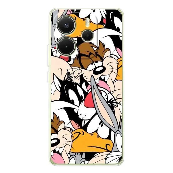 Чохол з принтом «Looney Tunes» для Xiaomi Redmi Note 15 Чохол з принтом «Looney Tunes» для Xiaomi Redmi Note 15