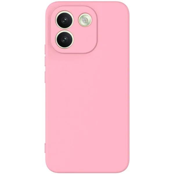 Чохол TPU GETMAN Liquid Silk Full Camera для Xiaomi Redmi Note 17 Pro Max — Рожевий
