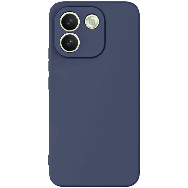 Чохол TPU GETMAN Liquid Silk Full Camera для Xiaomi Redmi Note 17 Pro Max — Синій