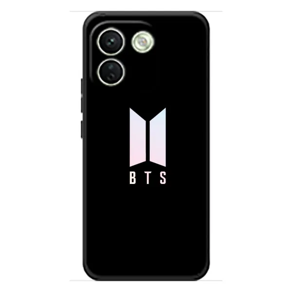 Чохол з принтом «Лого BTS» для Xiaomi Redmi Note 17 Pro Max