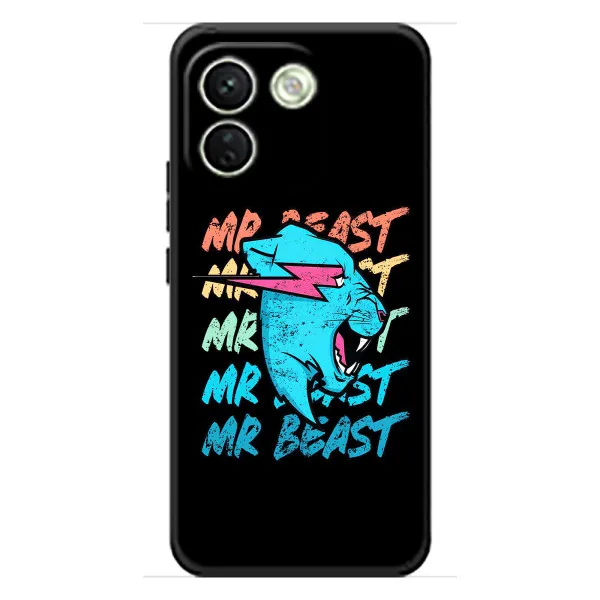 Чехол с принтом «logo Mr beast» для Xiaomi Redmi Note 17 Pro Max