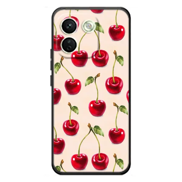 Чехол с принтом «Вишня» для Xiaomi Redmi Note 17 Pro Max