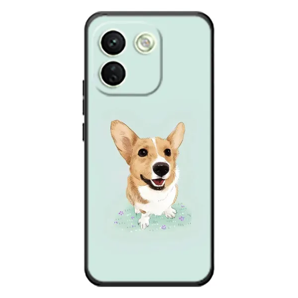 Чехол с принтом «Корги» для Xiaomi Redmi Note 17 Pro Max
