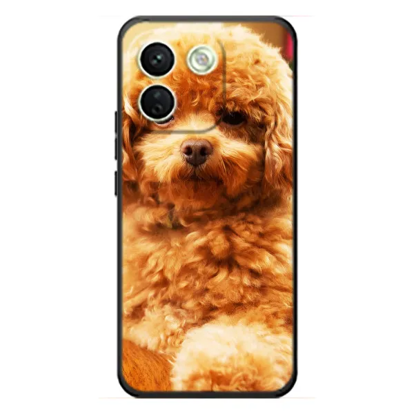 Чехол с принтом «Щенок Бишон» для Xiaomi Redmi Note 17 Pro Max