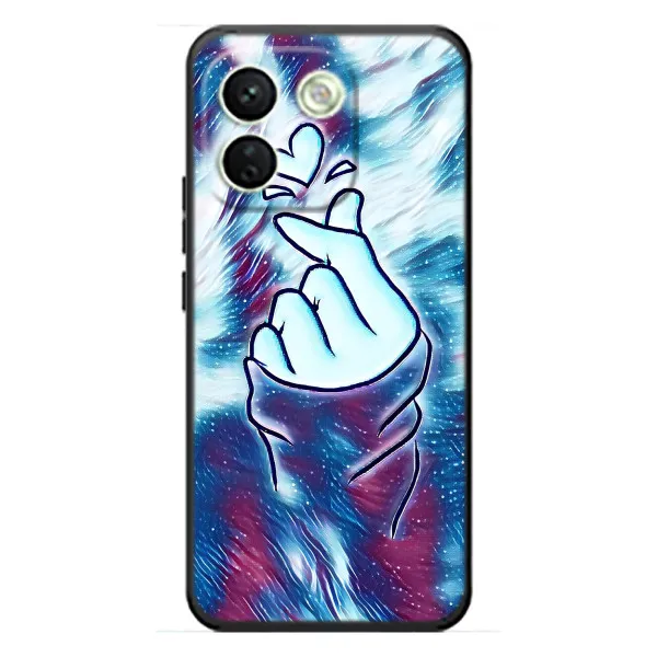 Чехол с принтом «Радужное сердце» для Xiaomi Redmi Note 17 Pro Max