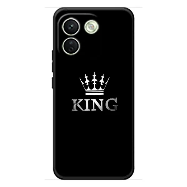 Чехол с принтом «KING» для Xiaomi Redmi Note 17 Pro Max