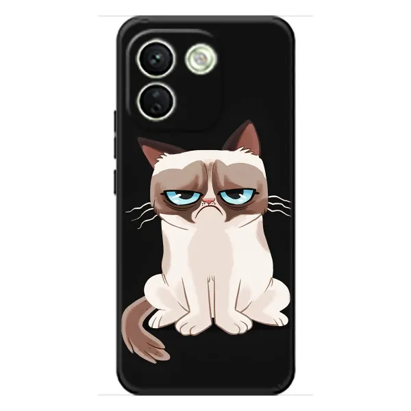 Чехол с принтом «Грустный кот» для Xiaomi Redmi Note 17 Pro Max