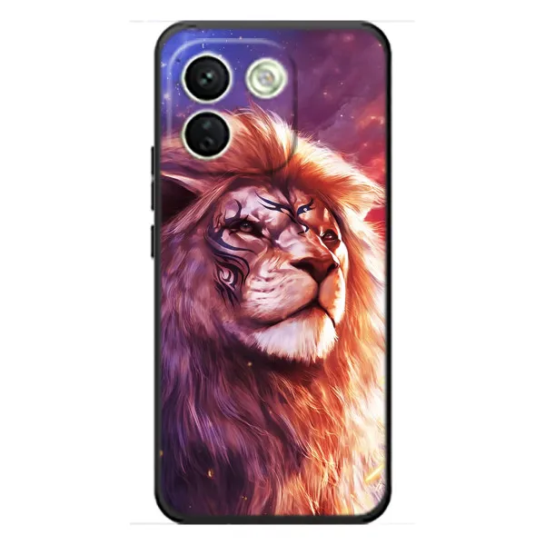 Чехол с принтом «Красочный Лев» для Xiaomi Redmi Note 17 Pro Max