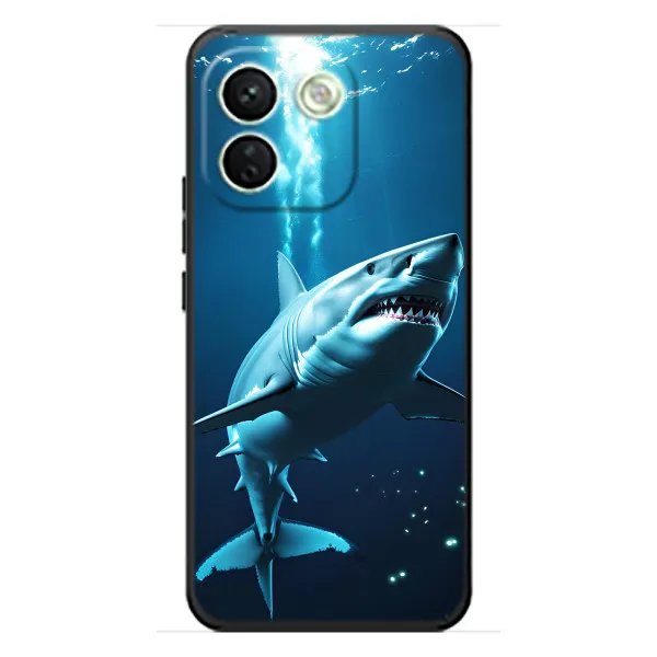 Чохол з принтом «Акула під водою» для Xiaomi Redmi Note 17 Pro Max Чохол з принтом «Акула під водою» для Xiaomi Redmi Note 17 Pro Max