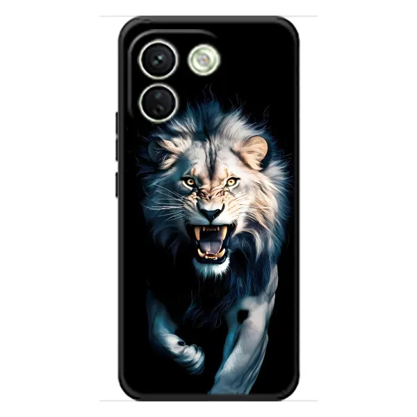 Чохол з принтом «Лев у темряві» для Xiaomi Redmi Note 17 Pro Max Чохол з принтом «Лев у темряві» для Xiaomi Redmi Note 17 Pro Max