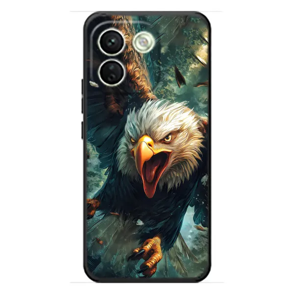 Чохол з принтом «Орел у польоті» для Xiaomi Redmi Note 17 Pro Max Чохол з принтом «Орел у польоті» для Xiaomi Redmi Note 17 Pro Max