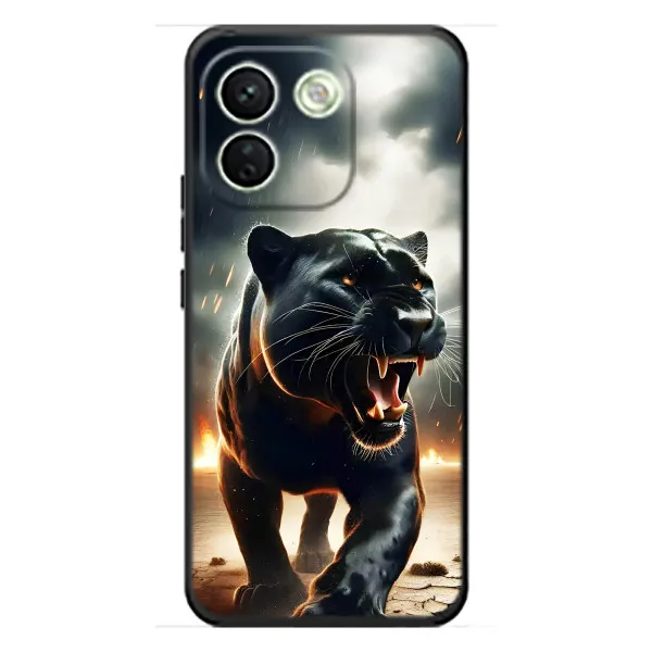 Чохол з принтом «Чорна пантера» для Xiaomi Redmi Note 17 Pro Max Чохол з принтом «Чорна пантера» для Xiaomi Redmi Note 17 Pro Max