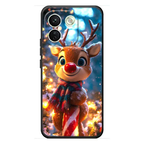 Чохол з принтом «Олень з шарфом» для Xiaomi Redmi Note 17 Pro Max
