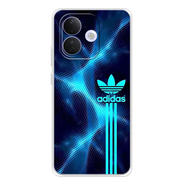Чохол з принтом «Синій Адідас» для Xiaomi Redmi Note 17 Pro