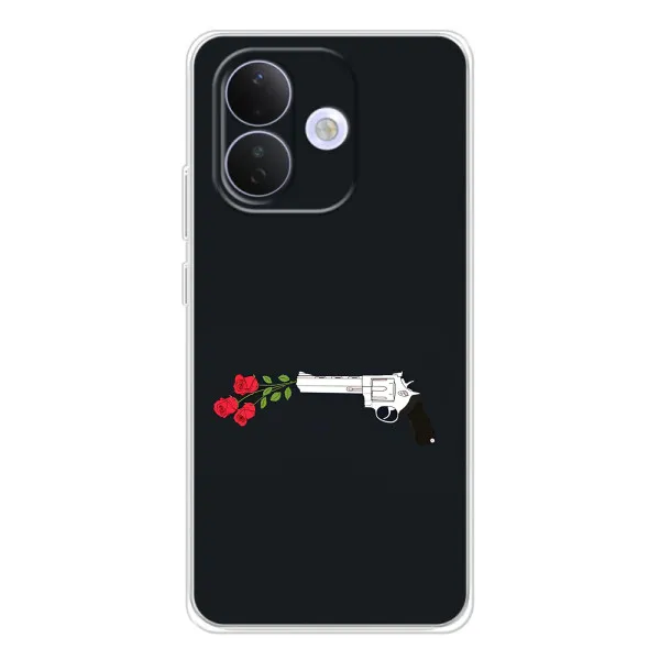 Чехол с принтом «Неожиданные цветы» для Xiaomi Redmi Note 17 Pro
