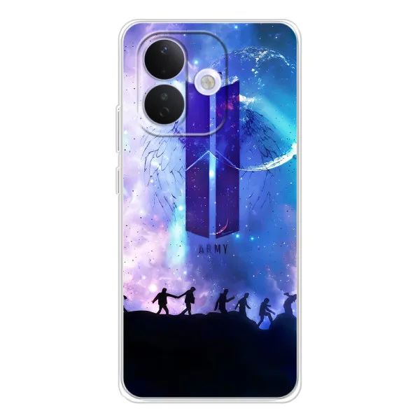 Чехол с принтом «Army BTS» для Xiaomi Redmi Note 17 Pro