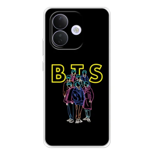 Чехол с принтом «BTS стайл» для Xiaomi Redmi Note 17 Pro