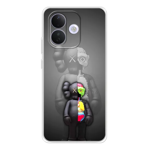 Чехол с принтом «Тело Bearbrick» для Xiaomi Redmi Note 17 Pro