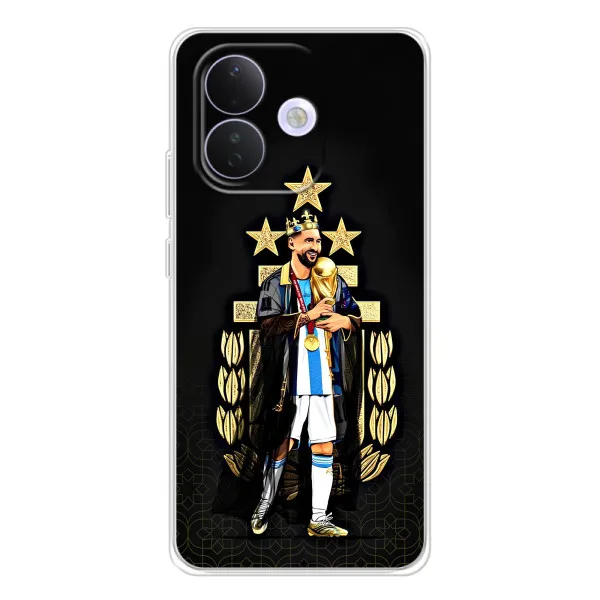 Чохол з принтом «Мессі Король» для Xiaomi Redmi Note 17 Pro