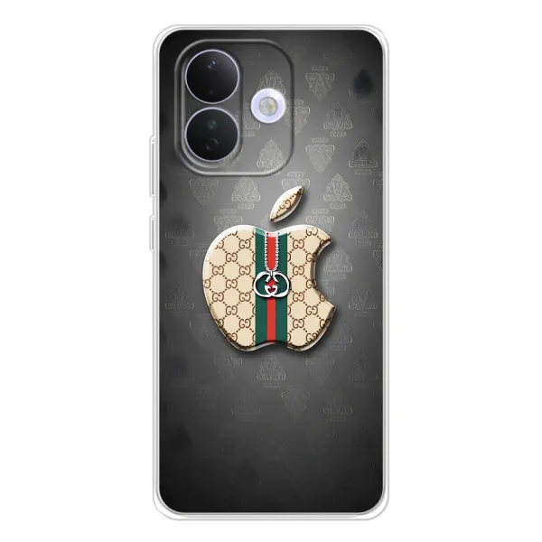 Чехол с принтом «Apple gucci» для Xiaomi Redmi Note 17 Pro