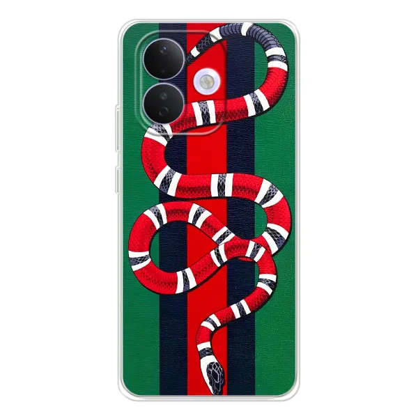 Чехол с принтом «Gucci змия» для Xiaomi Redmi Note 17 Pro