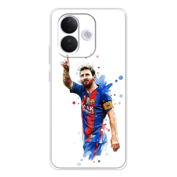 Чохол з принтом «Лео Мессі» для Xiaomi Redmi Note 17 Pro