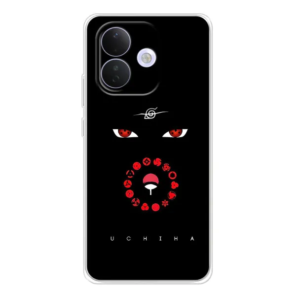 Чехол с принтом «глаза Итачи» для Xiaomi Redmi Note 17 Pro