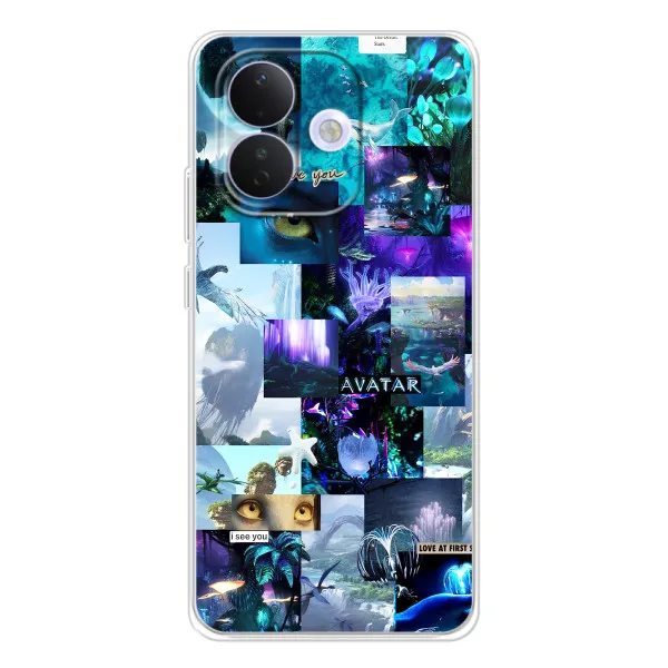 Чехол с принтом «коллаж Аватар» для Xiaomi Redmi Note 17 Pro