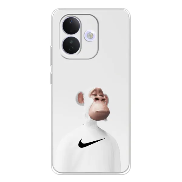 Чехол с принтом «обезьяна NFT Nike» для Xiaomi Redmi Note 17 Pro
