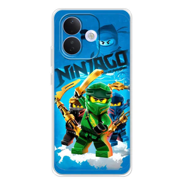 Чехол с принтом «Ninjago» для Xiaomi Redmi Note 17 Pro Чехол с принтом «Ninjago» для Xiaomi Redmi Note 17 Pro