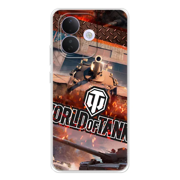 Чехол с принтом «World of Tanks» для Xiaomi Redmi Note 17 Pro Чехол с принтом «World of Tanks» для Xiaomi Redmi Note 17 Pro