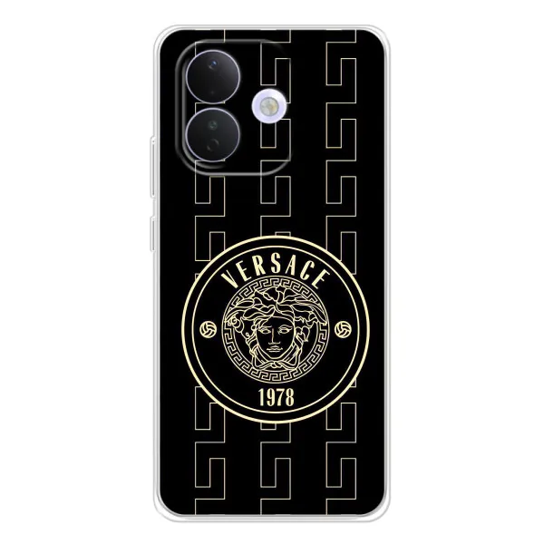 Чехол с принтом «Лого Версаче» для Xiaomi Redmi Note 17 Pro
