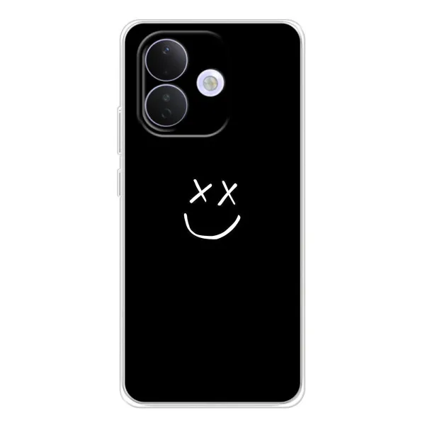 Чехол с принтом «Смайл» для Xiaomi Redmi Note 17 Pro