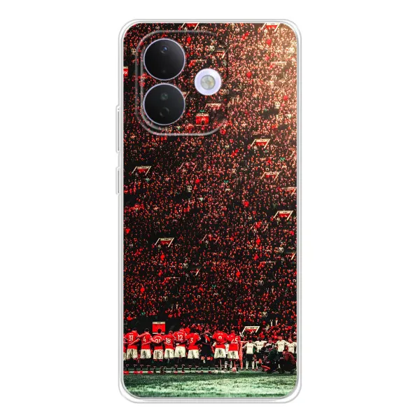 Чехол с принтом «фанаты Манчестер Юнайтед» для Xiaomi Redmi Note 17 Pro