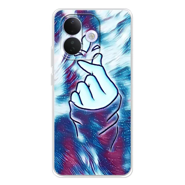 Чехол с принтом «Радужное сердце» для Xiaomi Redmi Note 17 Pro