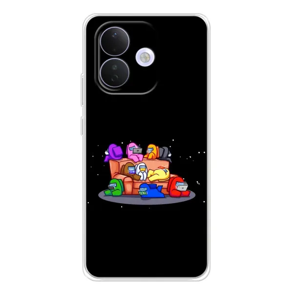 Чехол с принтом «Амонг-ас» для Xiaomi Redmi Note 17 Pro
