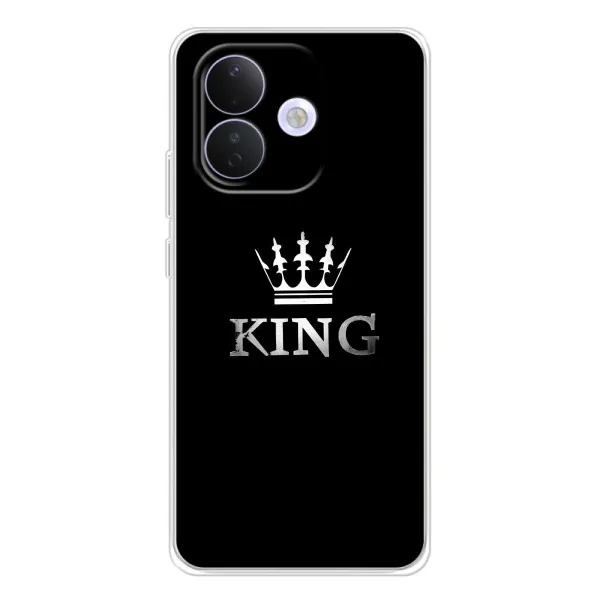Чехол с принтом «KING» для Xiaomi Redmi Note 17 Pro