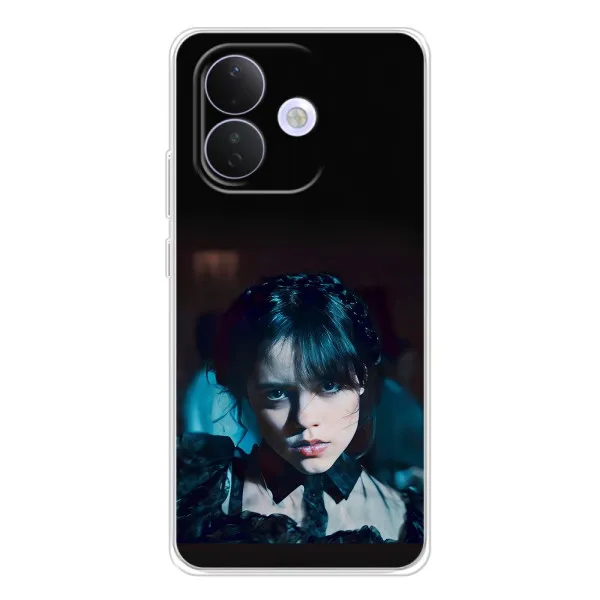 Чехол с принтом «взгляд Уэнздей» для Xiaomi Redmi Note 17 Pro