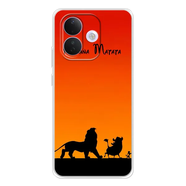 Чехол с принтом «Акуна Матата закат» для Xiaomi Redmi Note 17 Pro