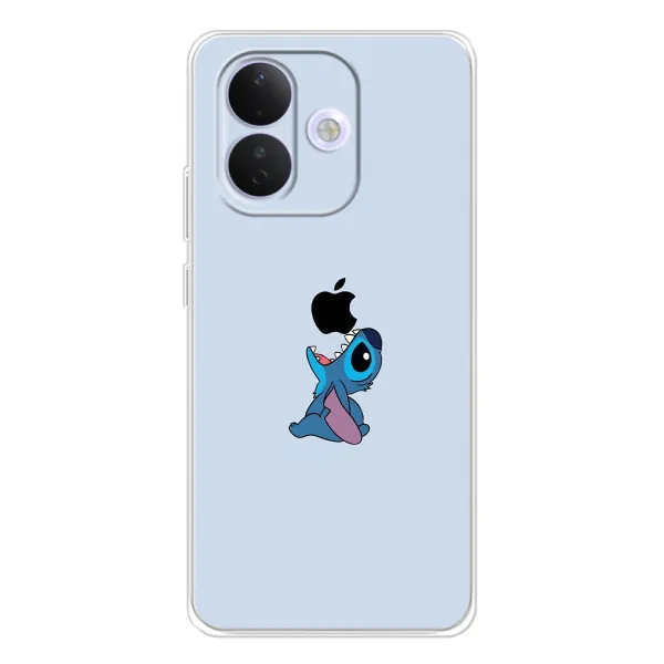 Чехол с принтом «Stitch apple» для Xiaomi Redmi Note 17 Pro